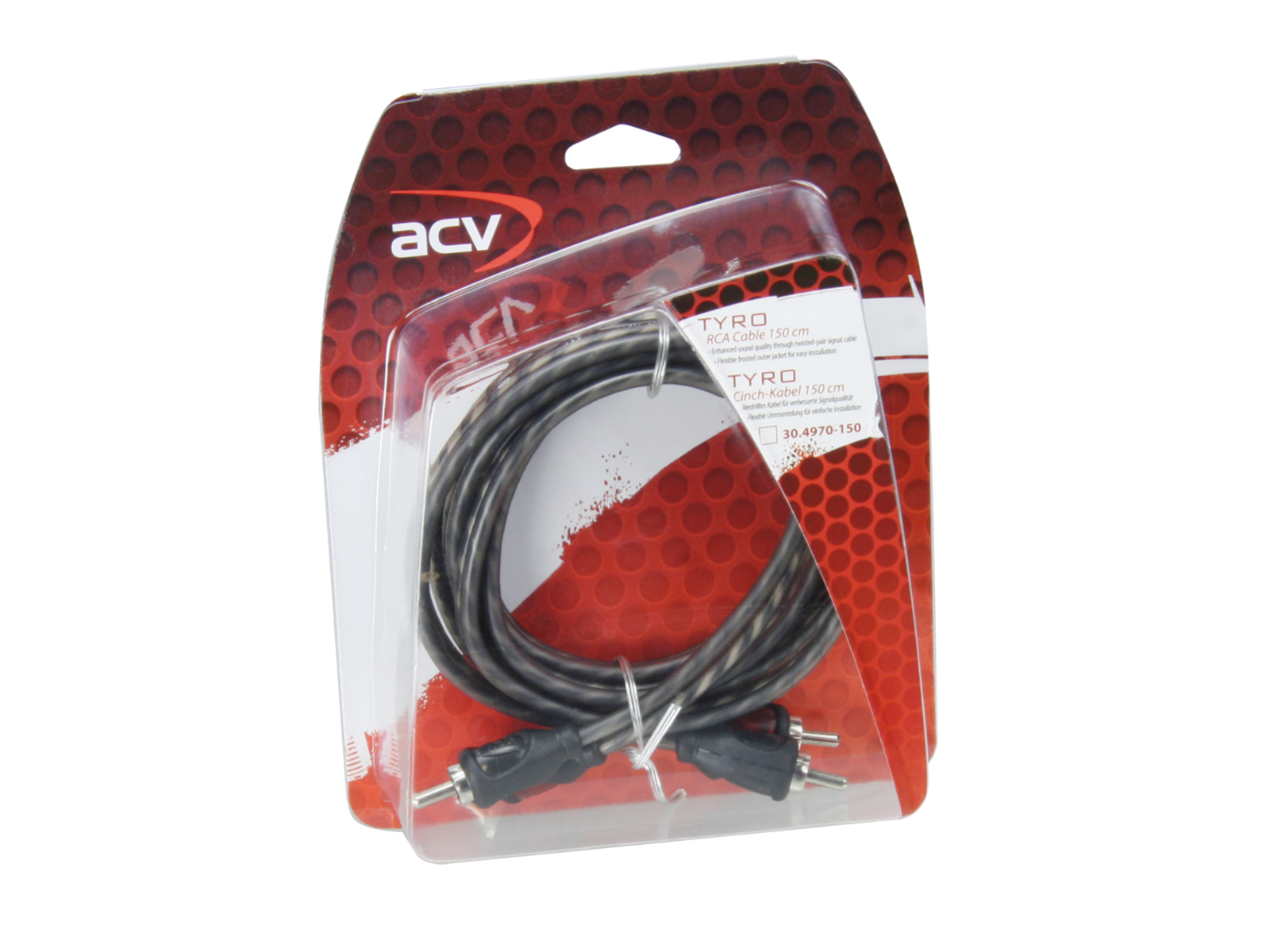 ACV 30.4970-150 2 canaux RCA Câble 1,5 m - série TYRO
