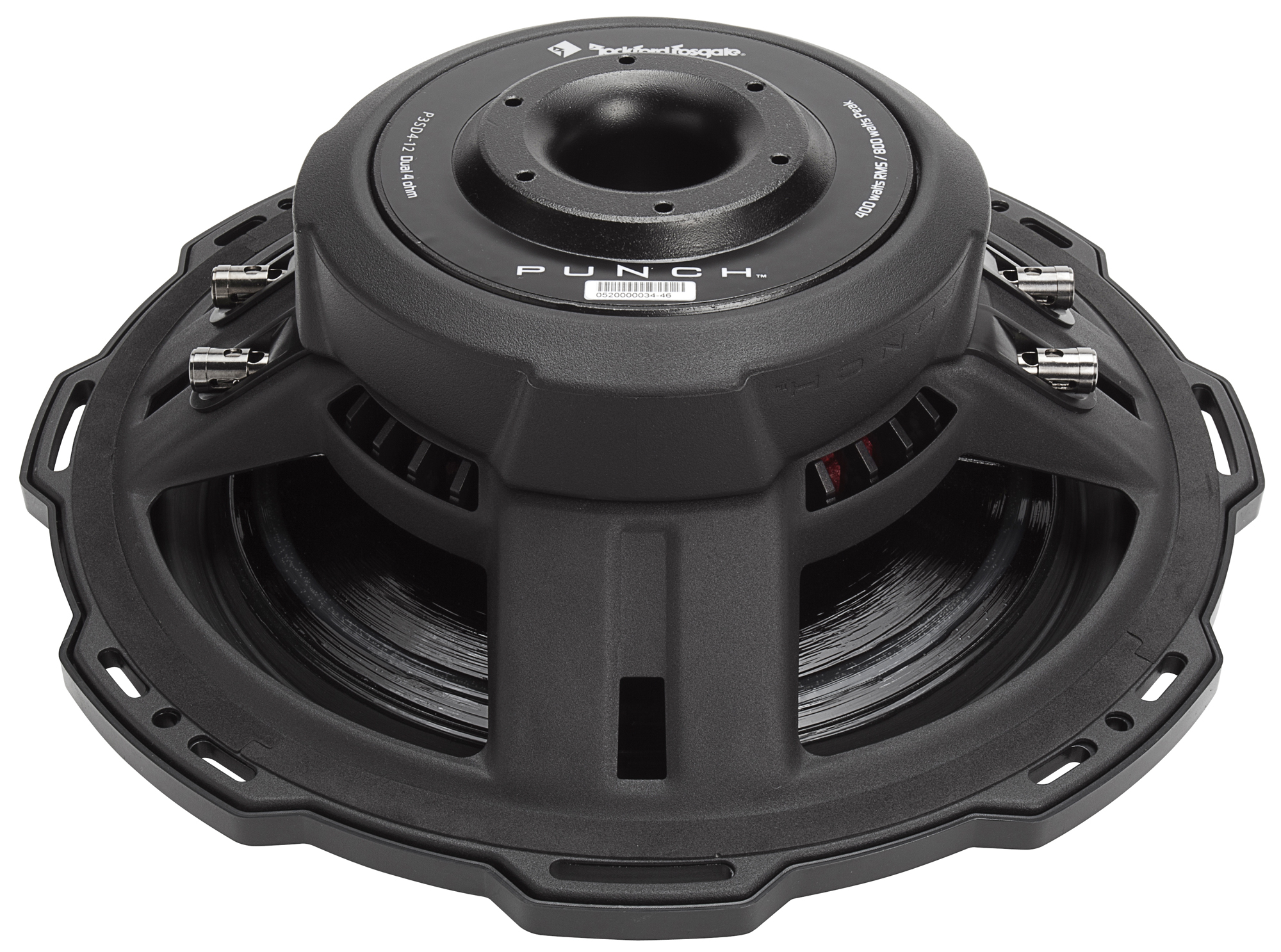 Rockford Fosgate P3SD4-12 Subwoofer flach Slim Punch P3S Series 30 cm (12") 400 Watt RMS 