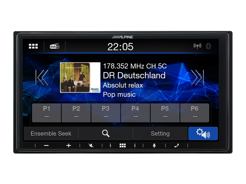 Alpine iLX-W690DU Autoradio und Digital Media Station für Fiat Ducato 3, Citroen Jumper 2, Peugeot Boxer 2, Opel Movano inkl. DAB+, Apple CarPlay und Android