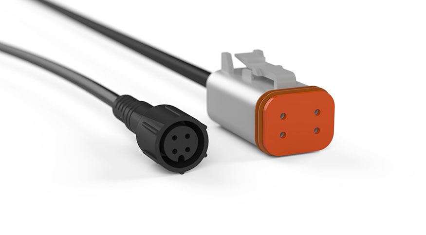 ROCKFORD RGB-6C Color Optix Kabel 1,83 m Verbindungskabel für PMX-RGB Controller u. Lautsprecher, Subwoofer