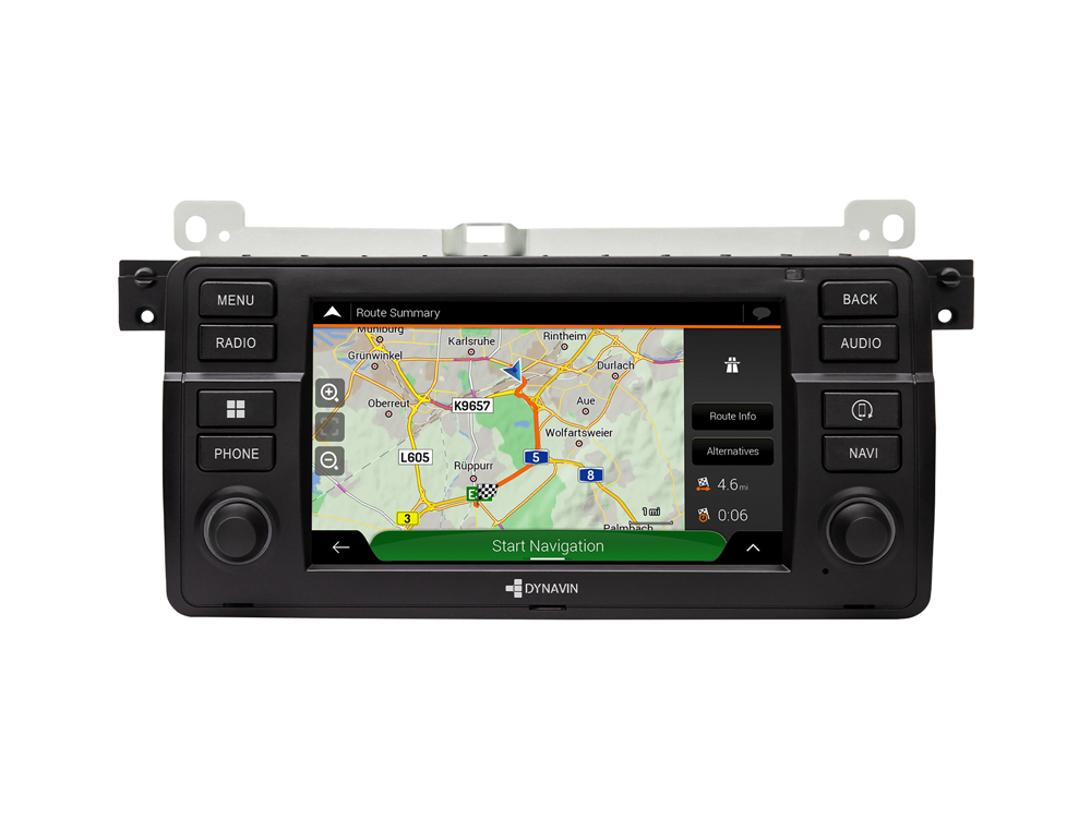 Dynavin D8-E46 PRO Navigation Autoradio kompatibel mit 3er BMW E46 1998-2006 