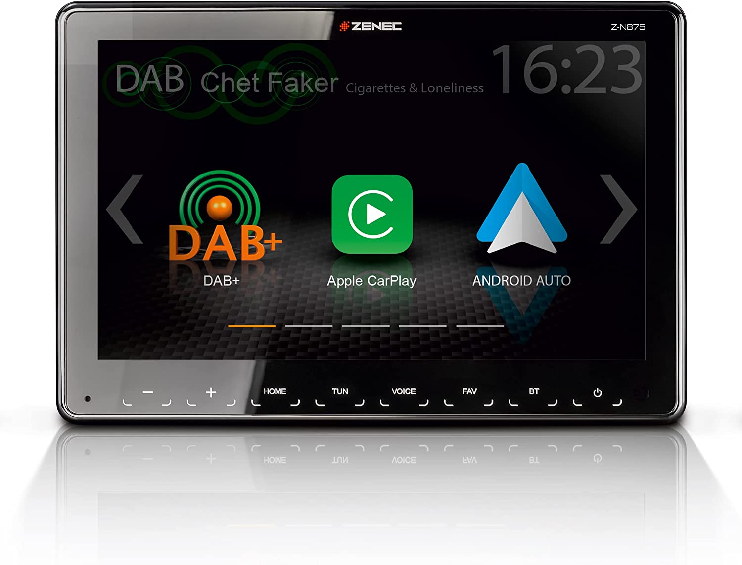 ZENEC Z-N875 1-DIN Autoradio, Multimediasystem, Infotainer mit DAB+, Apple CarPlay, Android 