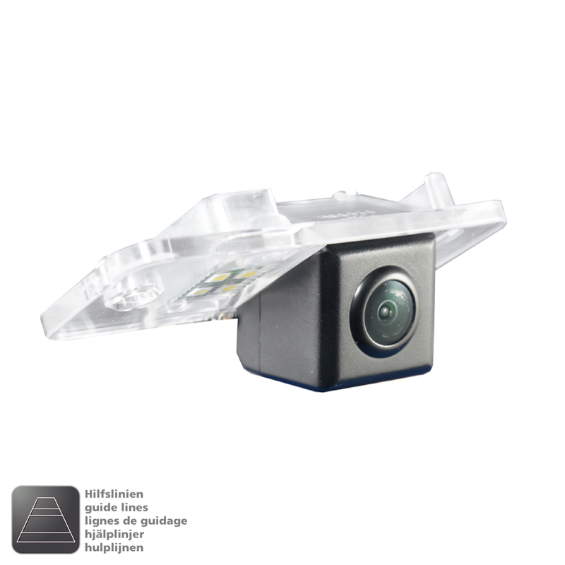 NAVLINKZ VS3-AU21 Griffleisten Rückfahrkamera AUDI, warm-weiße LED 