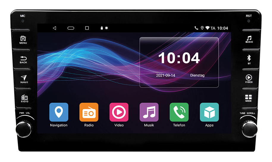 ESX VN830 Autoradio Navigation Universal 1-DIN 20,3 cm (8“) Touchscreen ohne Navisoftware
