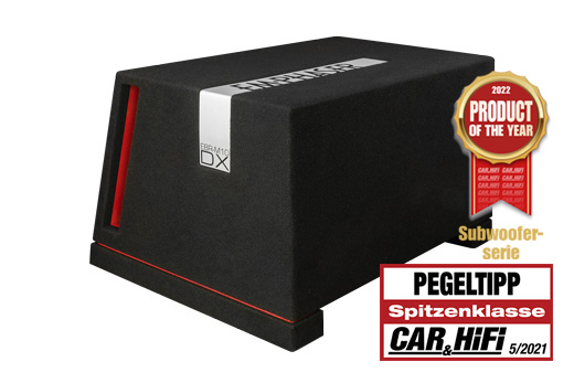 EMPHASER EBR-M10DX Monolith Bassreflex-Gehäuse Druckvoller 25 cm / 10 Zoll Subwoofer 1000 Watt