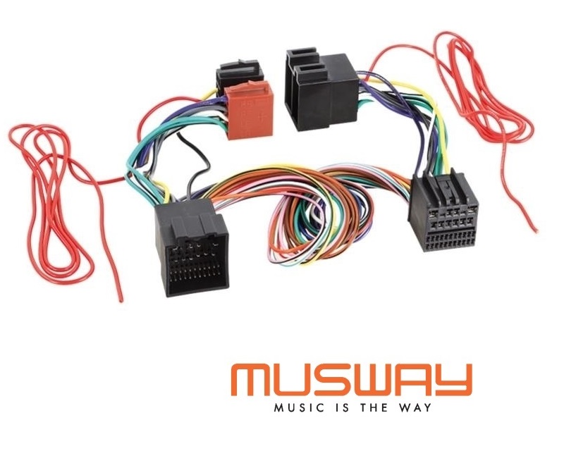 MUSWAY MPK 22 plug&play Anschlußkabel Ford Focus, Fiesta, KA, Transit 