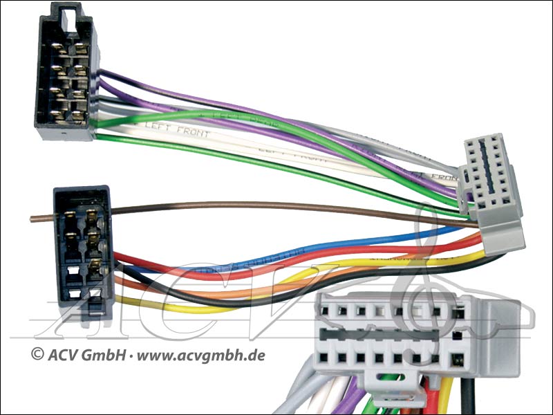 ACV 452 006 Panasonic Radio cable Radio brand -> ISO 