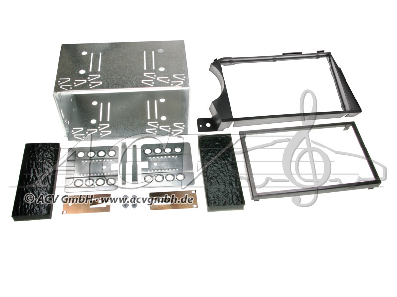 Double DIN complete set for SsangYong Actyon Kyron / 