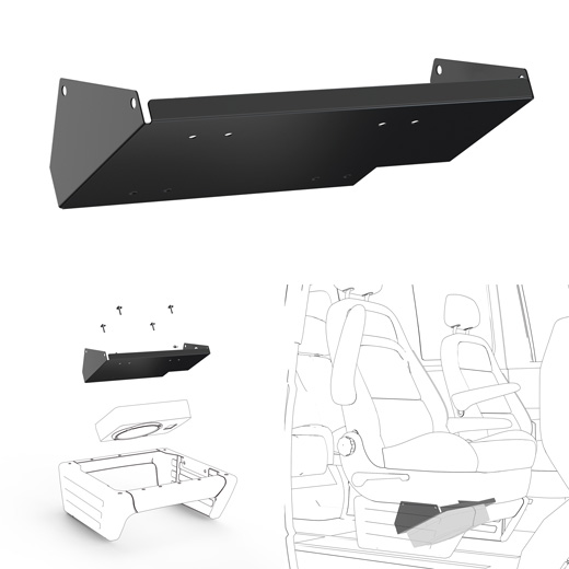 ETON VWT-SUB Upgrade VW T5 T6 T6.1 USB6 Montagekit VW T5, T6 und t6.1