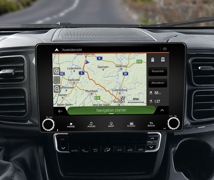 ESX VNC940-F8-A60 Autoradio Navigation für Fiat Ducato F8 ab 2021 mit Navisoftware