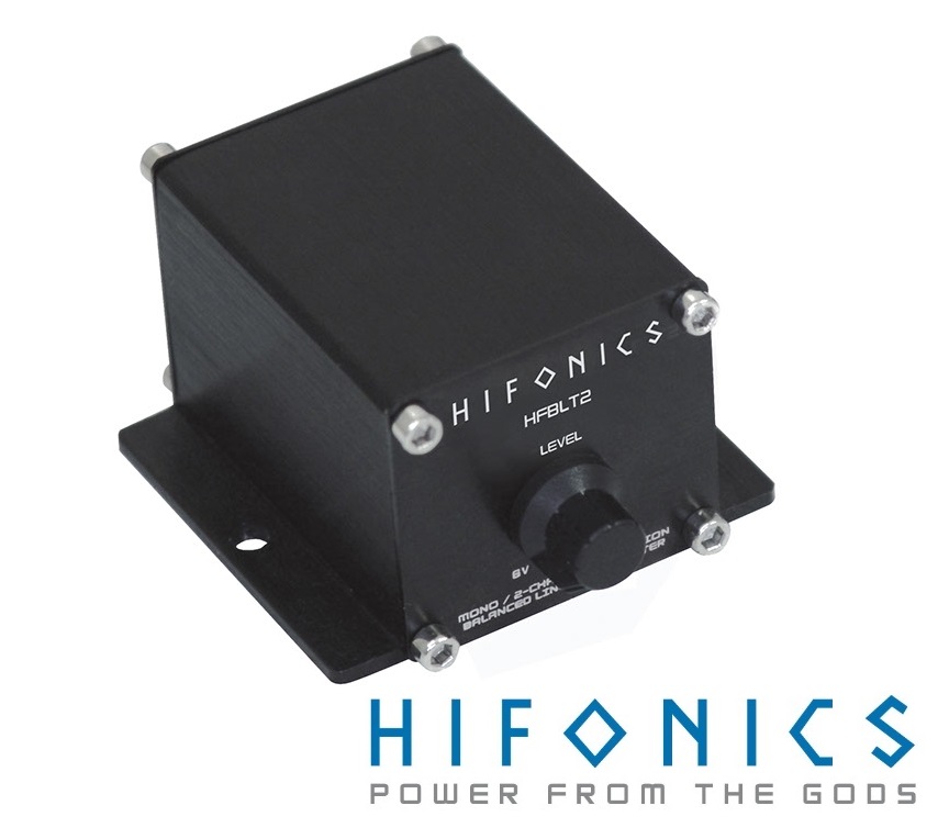 HIFONICS HF-BLT2 Balanced Line Transmitter für HiFonics, Crunch, Verstärker