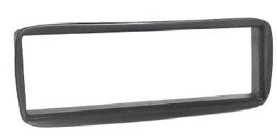 RTA 000.315-0 1 - DIN mounting frame, black ABS