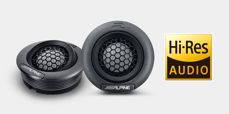 Alpine R2-S652 R-Series 16,5 cm (6,5-Zoll) 2-Wege Komponentensystem Lautsprecher 300 Watt