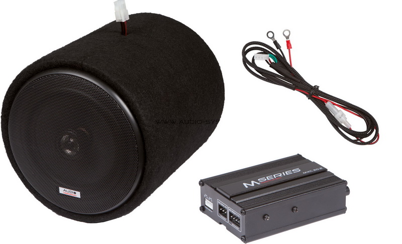 Audio System AS ROLLER EVO - AS Roller Set 2-Wege Koaxialsystem +SUB+Verstärker 