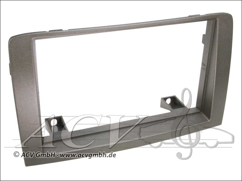 Radioblende Lancia Musa anthracite double DIN without a rebate 