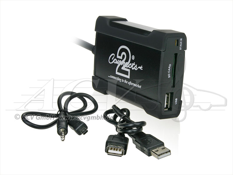 ACV 44UHYS001 Hyundai all models with USB Interface 8-pin DIN S 
