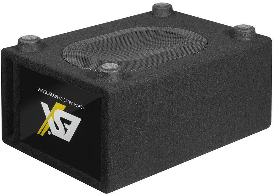 ESX DBX-200 DBX Kompakt-Subwoofer für Fiat Ducato Citroën Jumper Peugeot Boxer usw.