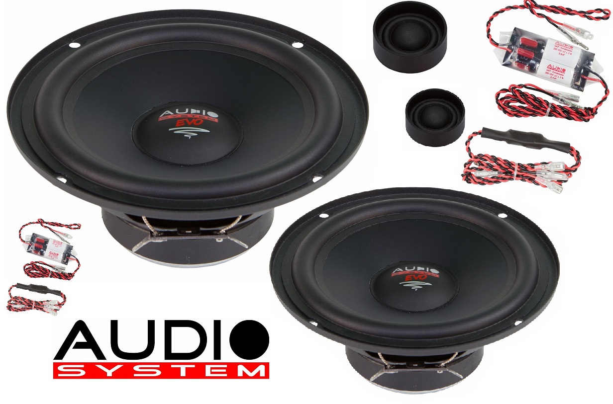 Audio System X 165 EM EVO 2  - 165 mm 2-Wege EASY MOUNTING Compo System