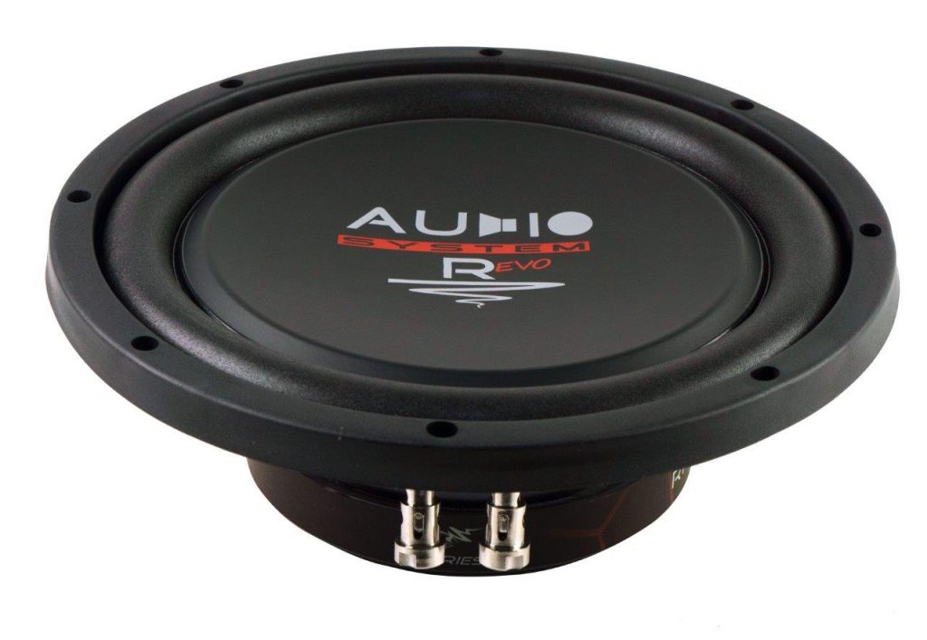 Audio System R 10 FLAT EVO 25cm / 10" FLAT flacher Subwoofer 300 Watt RMS Radion SERIES EVO Woofer