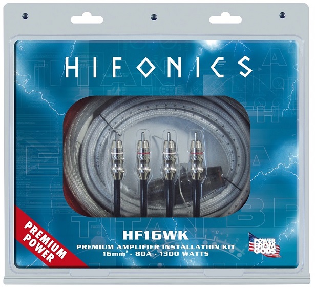 HIFONICS HF16WK PREMIUM CABLE KIT 16 mm ² HF 16 WK 