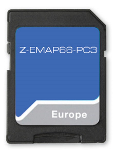 Zenec Z-EMAP66-PC3 - Z-x56/66/65 Prime 16 GB SD-Karte EU-Karte für PKW Navigationssoftware für Zenec Z-N956, Z-N965 und Z- N966