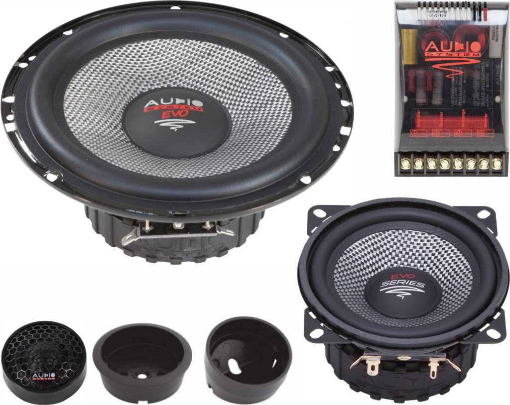 Audio System X 165/3 EVO 2 X–ION-SERIES 3-Wege System KICKBASS Compo Lautsprecher