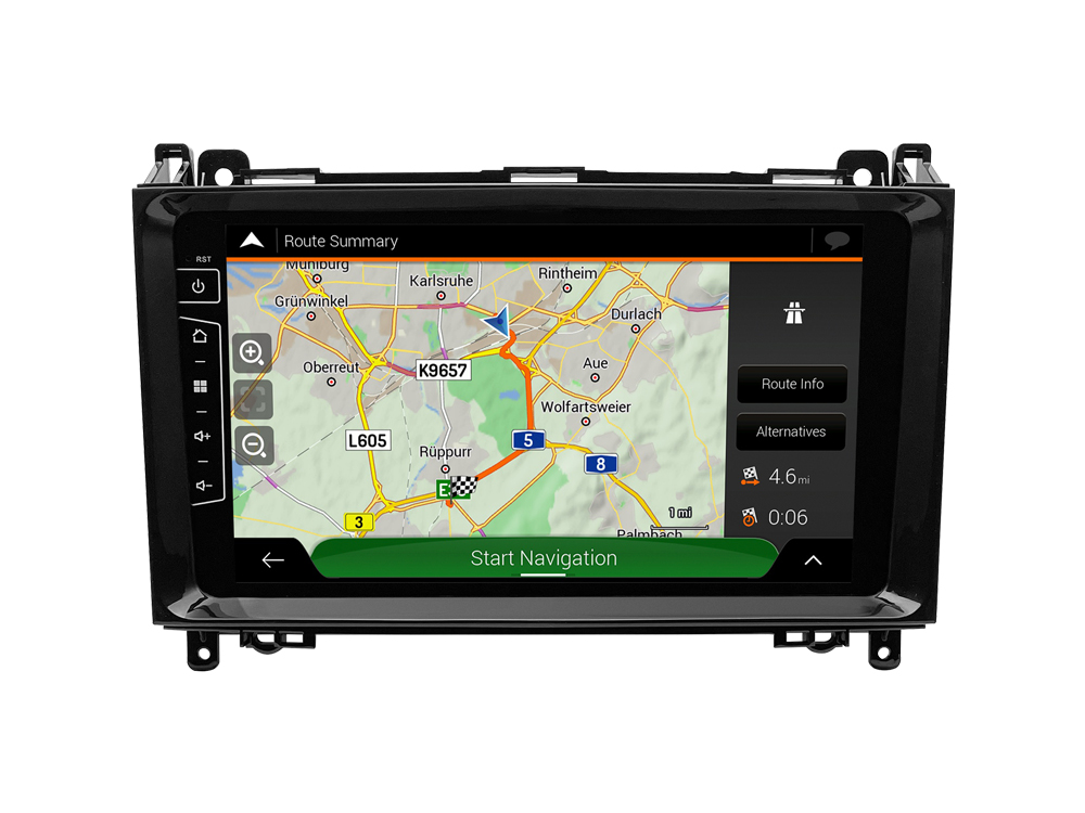 Dynavin D8-DF427 PRO Navigation Autoradio für Mercedes Benz Vito W639, Viano V639, A-Klasse W169, B-Klasse W245, Sprinter II W906	