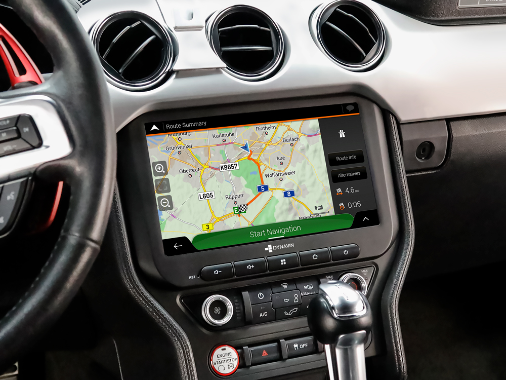 Dynavin D8-MST2015L Pro Navigation Autoradio kompatibel mit Ford Mustang VI 2015-2021	
