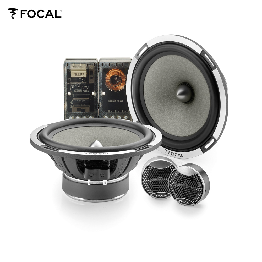 FOCAL PS165V1-LAST POLYGLASS-Serie "Last Edition" 16,5 cm (6.5") 2-Wege Kompo Lautsprecher Set 160 Watt   