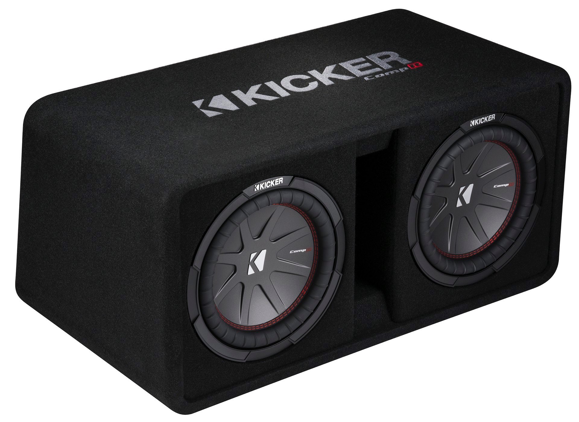 KICKER 43DCompR12 (DCWR122-48) Dual-Bassreflexbox RMS Belastbarkeit 2000 Watt