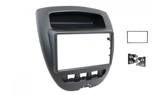 RTA 002.287P1-0 Double DIN Senior aperture , Citroen C1 , Peugeot 107 , Toyota Aygo