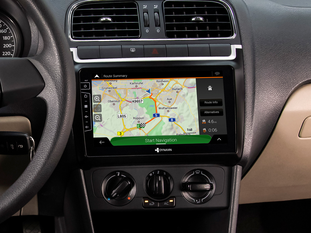 Dynavin D8-69L FLEX Navigation Autoradio kompatibel mit VOLKSWAGEN VW Polo 6R 2009-2014