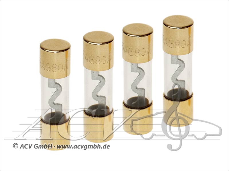 ACV 30.3901-40 AGU Sicherungen 40 Ampere 4Stück