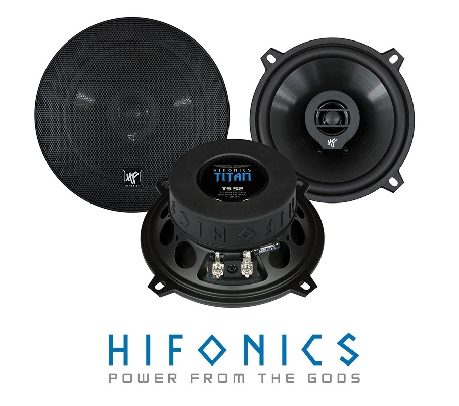 HIFONICS TS52 13 cm (5.25") 2-Wege Koaxial Lautsprecher 150 Watt 1 Paar