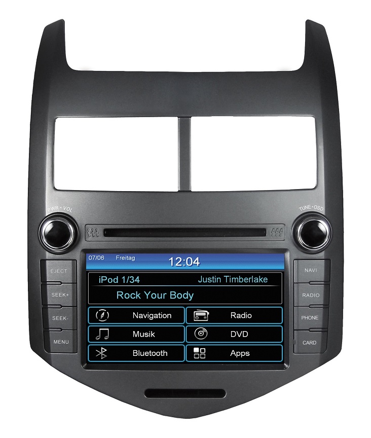 ESX VN710-CV-AVEO-DAB Navigation, Autoradio für Chevrolet Aveo (T300, 2011>) mit DAB Tuner