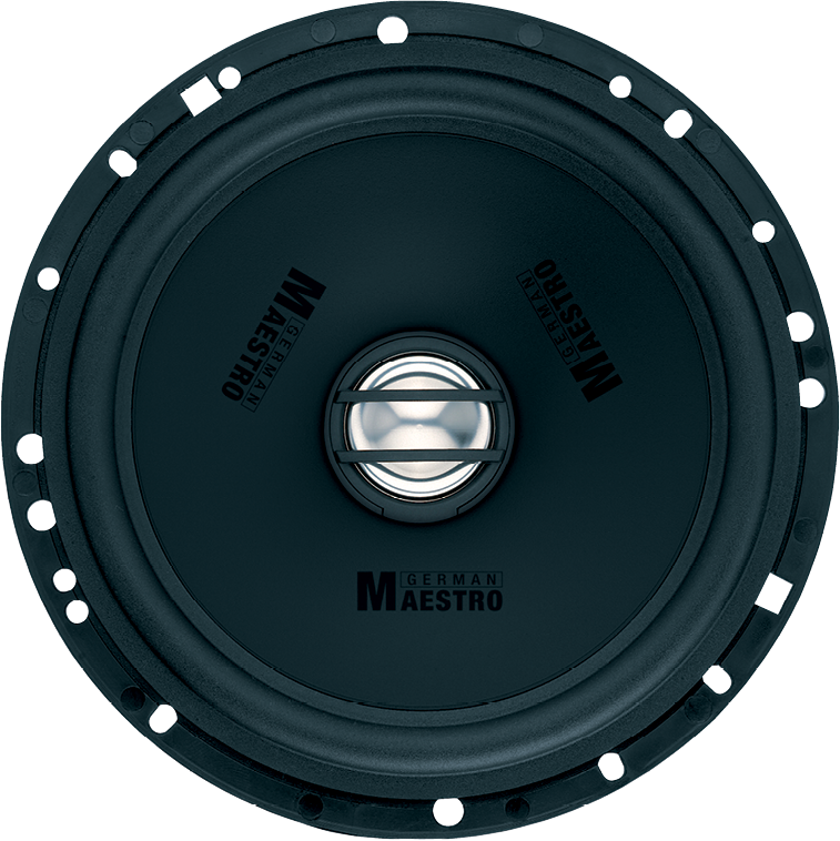 German Maestro CC6508 16.5 cm (6.5") 2-Wege Koax Lautsprecher 165 Watt - 1 Paar