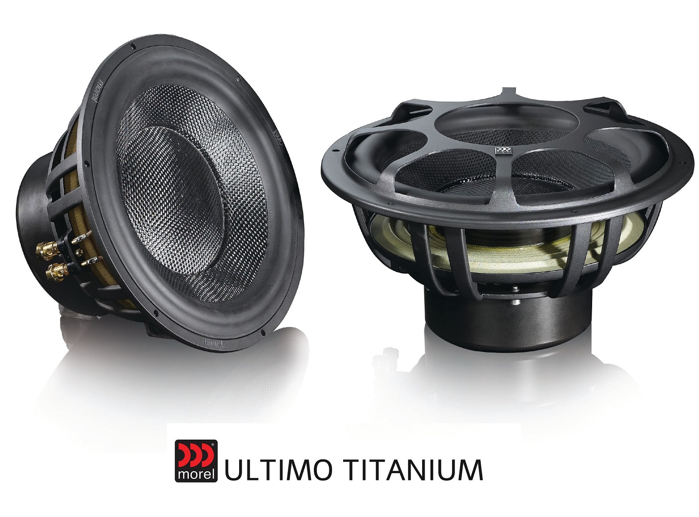 Morel ULTIMO Ti 124 300 mm HIGH END Subwoofer ULTIMO TITANIUM SUBWOOFER 1000 Watt