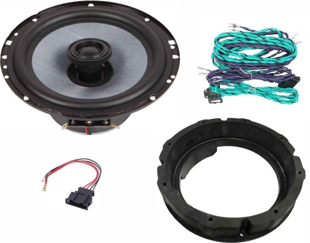 Audio System COFIT VW Eos Rear EVO 16,5 cm (6.5") 2-Wege Koax Lautsprecher Set kompatibel mit VW Eos (REAR) 2006->   