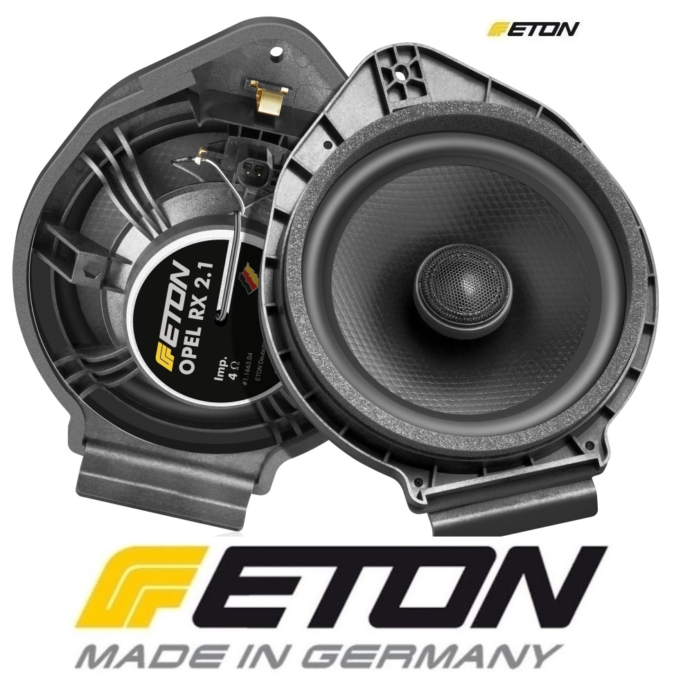 ETON OPEL-RX21 Upgrade Opel Universal 2-Wege Rear Lautsprecher Opel Adam, Opel Astra J, Opel Ampera, Opel Karl Opel Insignia, Opel Meriva, Opel Mokka, Chevrolet Malibu, Buick Encore