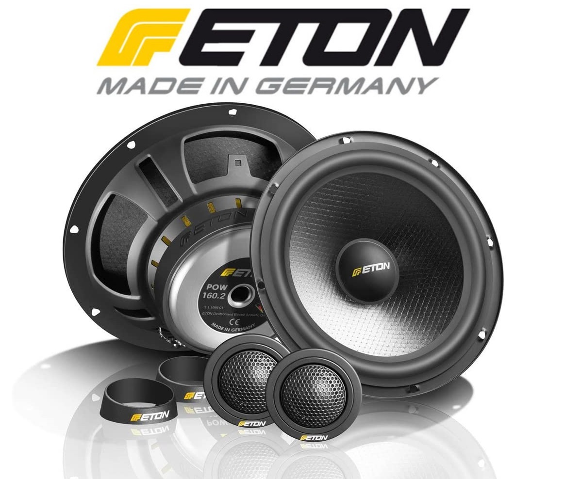 ETON POW160.2 16,5 cm 2-Wege Lautsprecher Komponenten System Set 165 mm