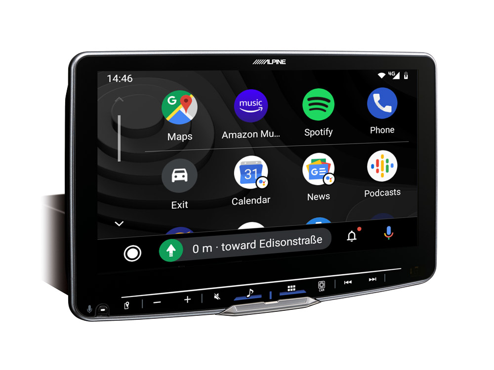 Alpine iLX-F905DU Autoradio 9-Zoll Touchscreen, DAB+, 1-DIN-Einbaugehäuse für Fiat Ducato 3, Peugeot Boxer 2, Citroen Jumper 2 und Opel Movano 3