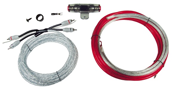 HIFONICS HF10WK Verstärker Kabelkit Anschluss Set 10 mm² bis 1000 Watt