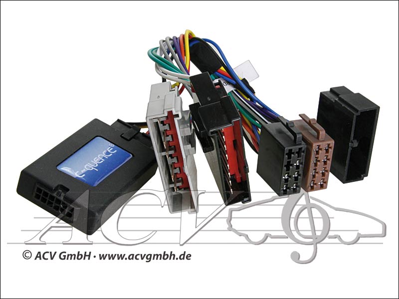 ACV 42-FO-801 adaptateur volant pour Bj.03 FORD -> Clarion