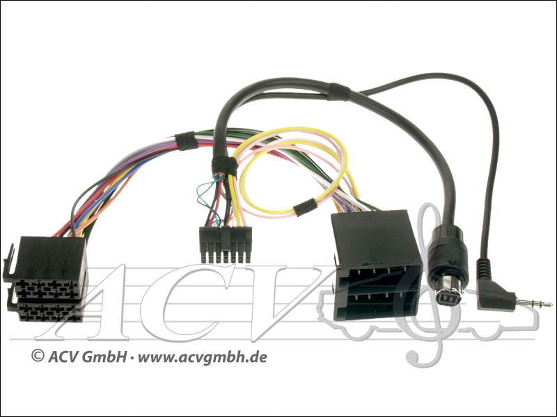 ACV 43dcts001 Citroën Display- und Lenkradadapter für 