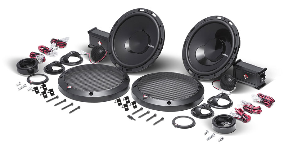 ROCKFORD FOSGATE P165-SE PUNCH 16,5cm 2 Wege Kompo Lautsprecher Set 120 Watt