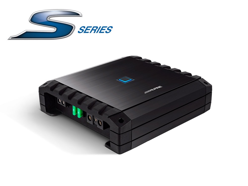 Alpine S2-A60M S-Series 1-Kanal Mono Verstärker RMS Leistung 600 Watt