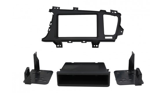 RTA-000.424-0 Multi Kit mounting frame with storage compartment , black , KIA Optima 11 - >