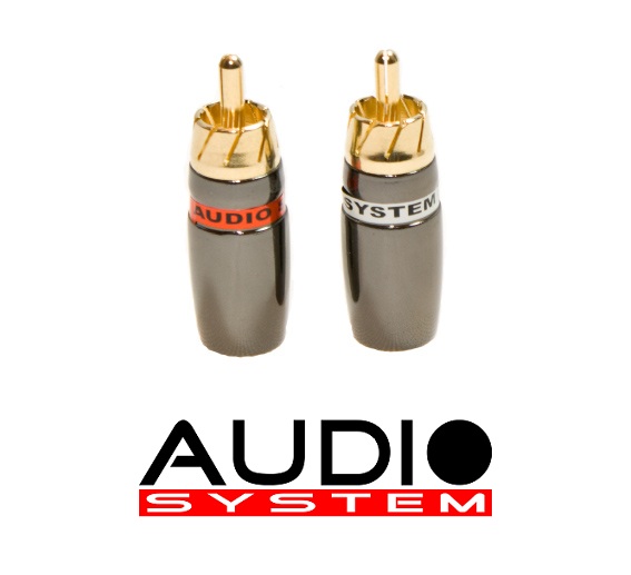 Système audio RCA 1 paire de Z-ChBlack fiche 