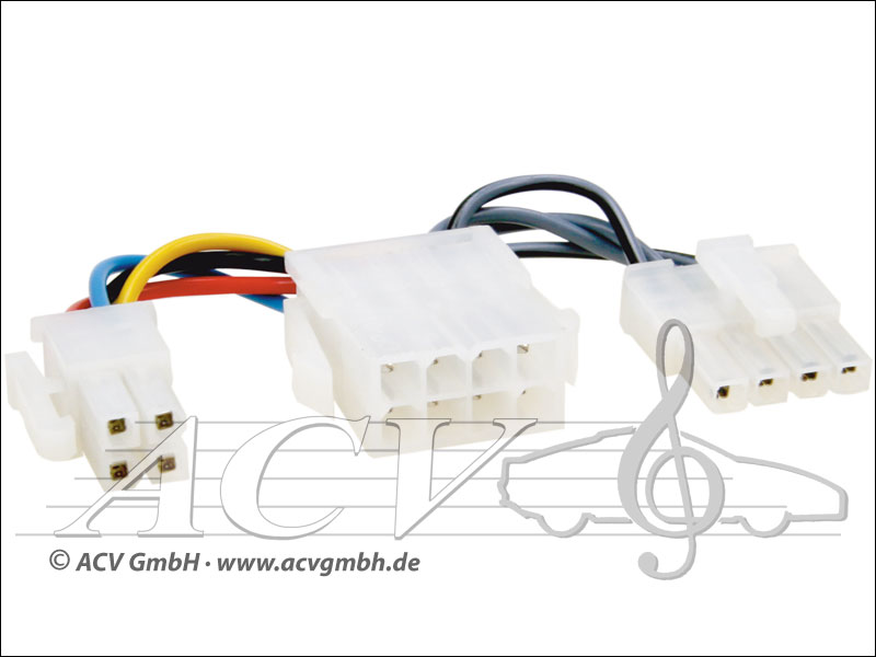 ACV 1660-28 Umrüstadapter Dabendorf mit 8-pol Molex auf THB