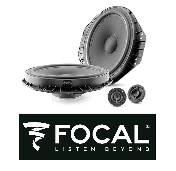 Focal ISFORD690 Inside oval 6x9 2-Wege Kompo Lautsprecher Set kompatibel mit Ford Fahrzeugen